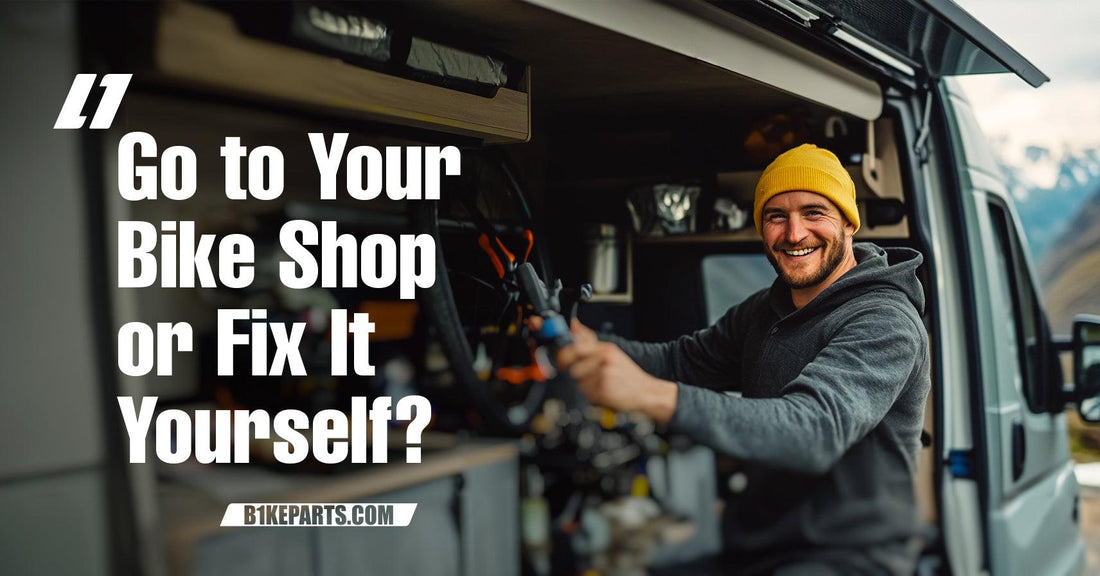 Rush to the bike repair shop or Tackle a DIY Bike Fix? - Unite - B1keparts.com