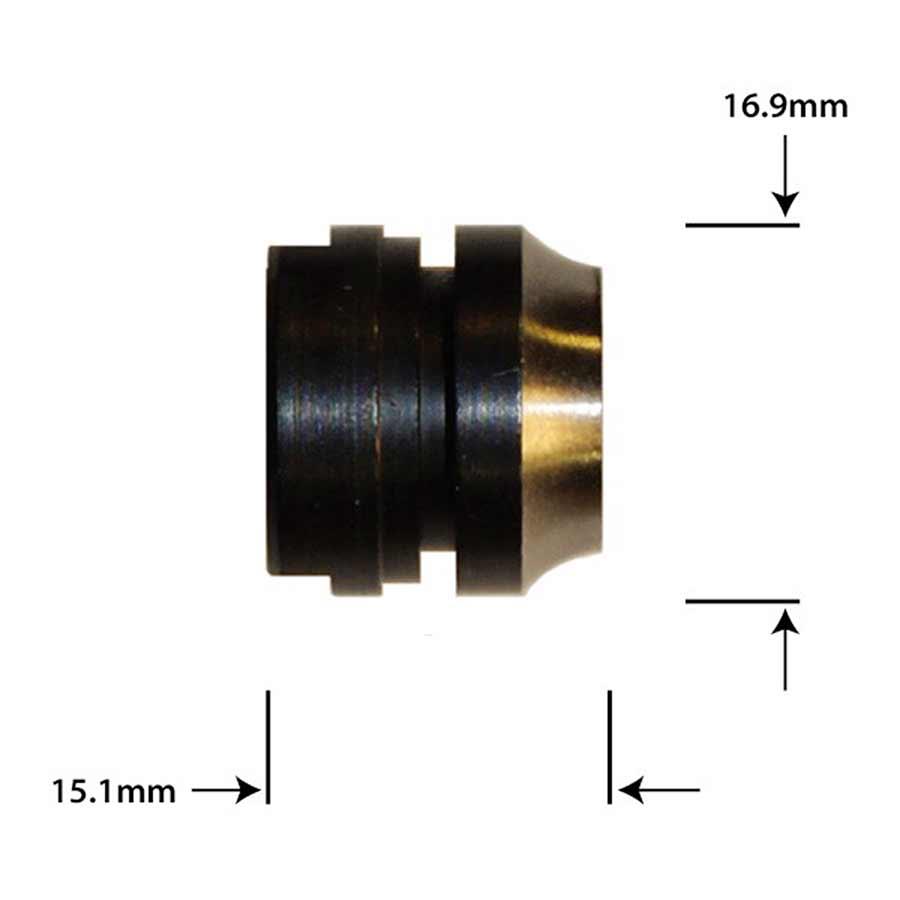 Wheels Manufacturing - Rear Cones (Left) Hub Cones _ Unite - B1keparts.com