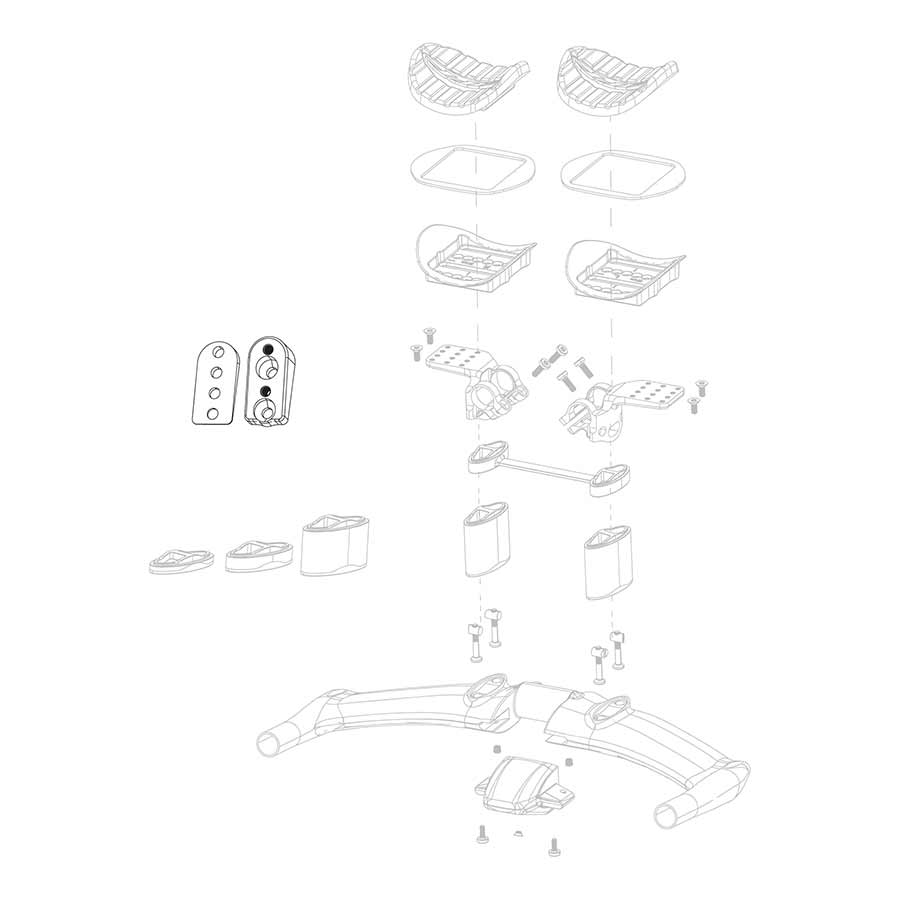 Vuka Aero C1 Armrest Angle Wedge Kit