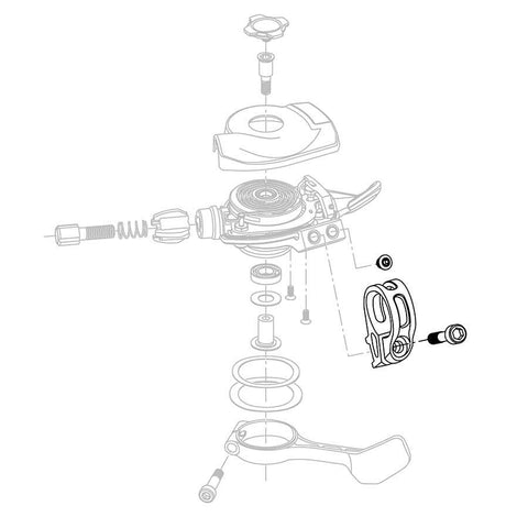 SRAM - Trigger Clamp Shifter Parts _ Unite - B1keparts.com