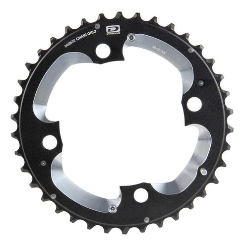 Shimano - 38T XT FC-M785 Black Chainrings _ Unite - B1keparts.com