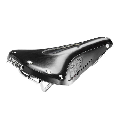 Brooks - B17 Carved Recreational and Commuter Saddles _ Unite - B1keparts.com