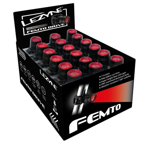 Lezyne - Femto Counter Display Lights _ Unite - B1keparts.com