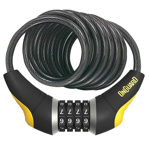 Onguard - Doberman Combo Cable Locks _ Unite - B1keparts.com