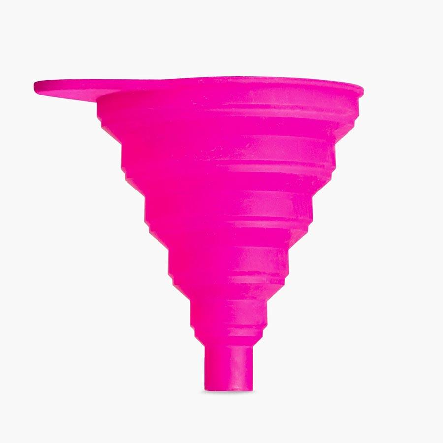 Muc-Off - Collapsible Silicone Funnel Cleaners / Bike Wash / Polishes _ Unite - B1keparts.com