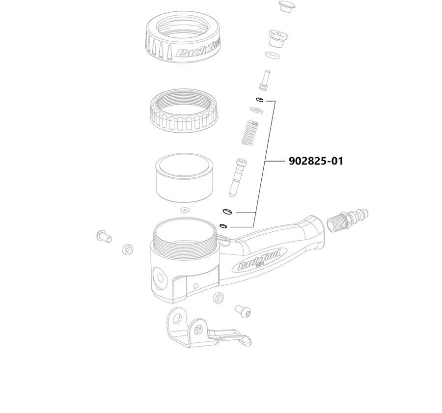 Park Tool - 1595K Pressure Gauges _ Unite - B1keparts.com